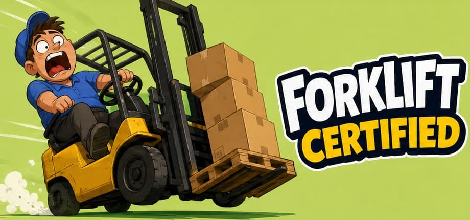 Forklift Certified, direction 2: One perfect fail